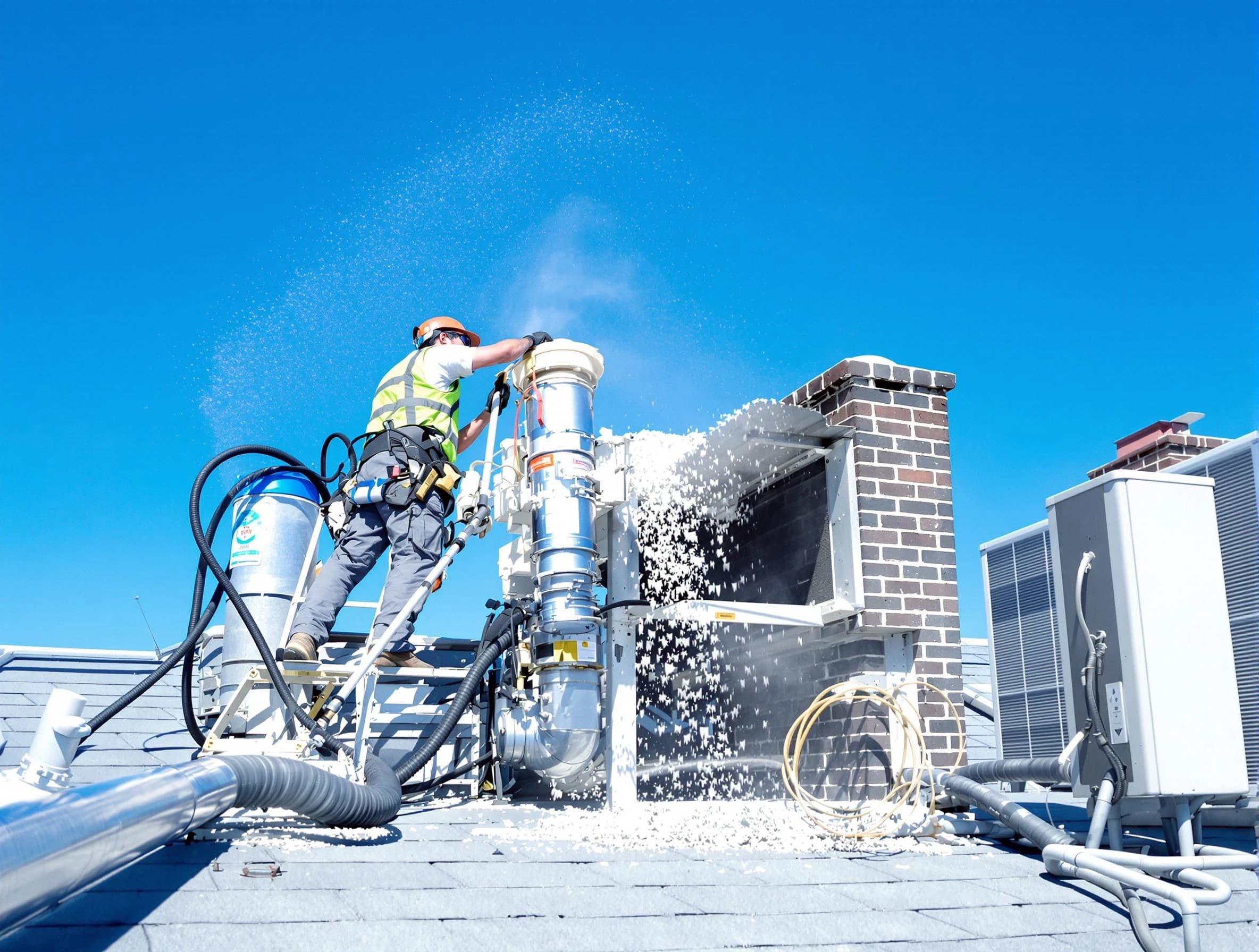 Expert roof dryer vent cleaning by Bountiful Dryer Vent Cleaning in Bountiful