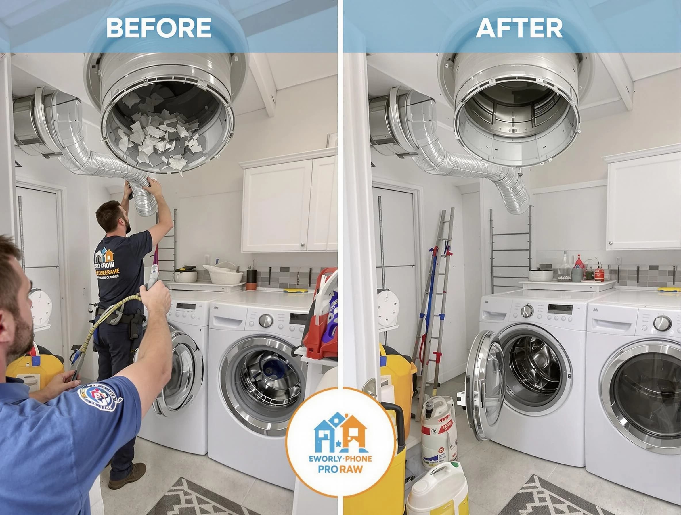 Residential dryer vent cleaning by Bountiful Dryer Vent Cleaning in Bountiful