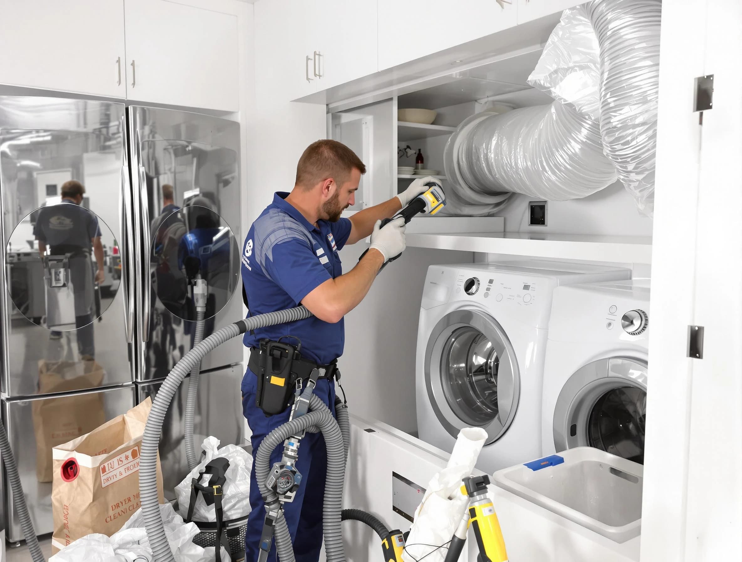 Professional duct cleaning by Bountiful Dryer Vent Cleaning in Bountiful