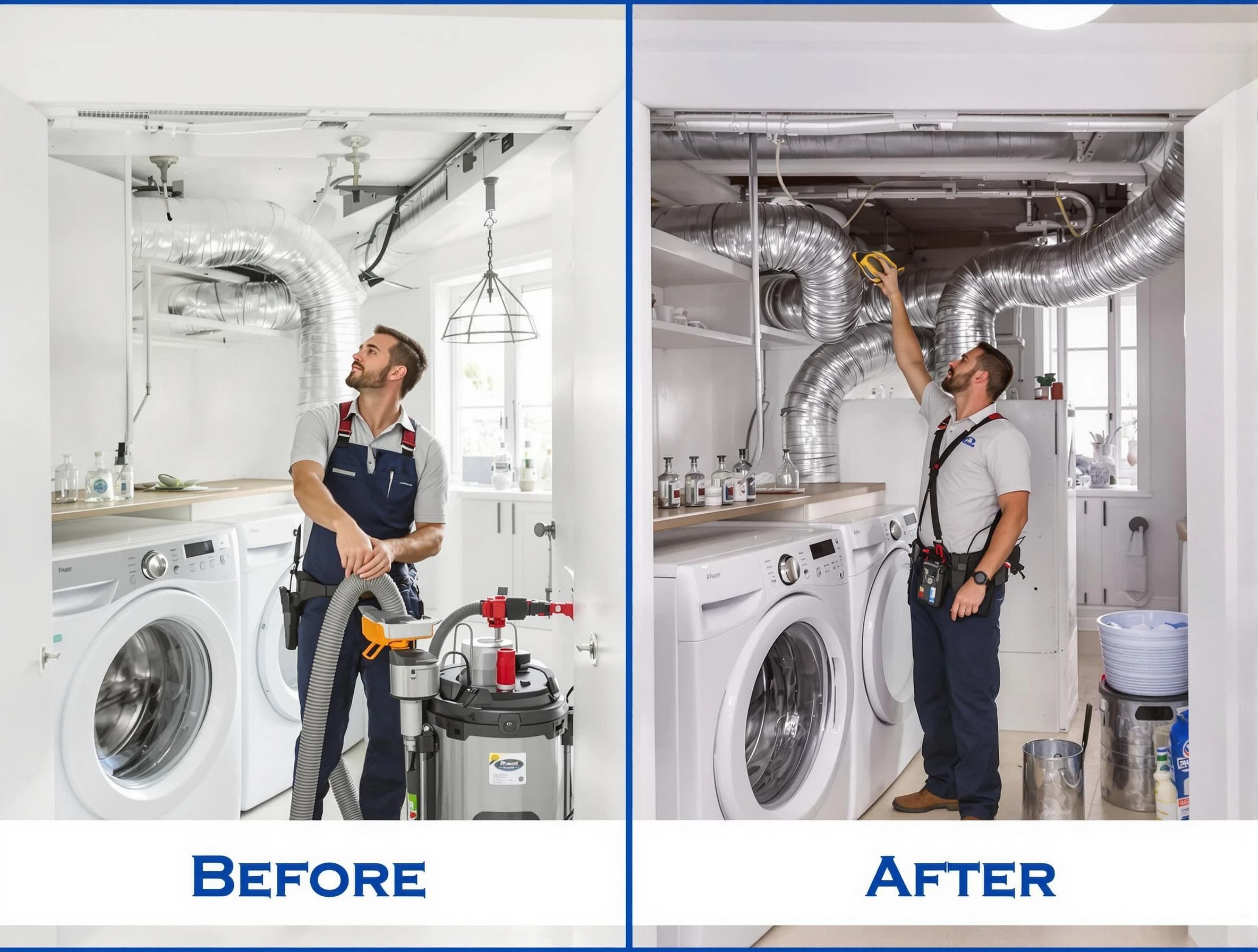 Expert gas dryer vent cleaning by Bountiful Dryer Vent Cleaning in Bountiful