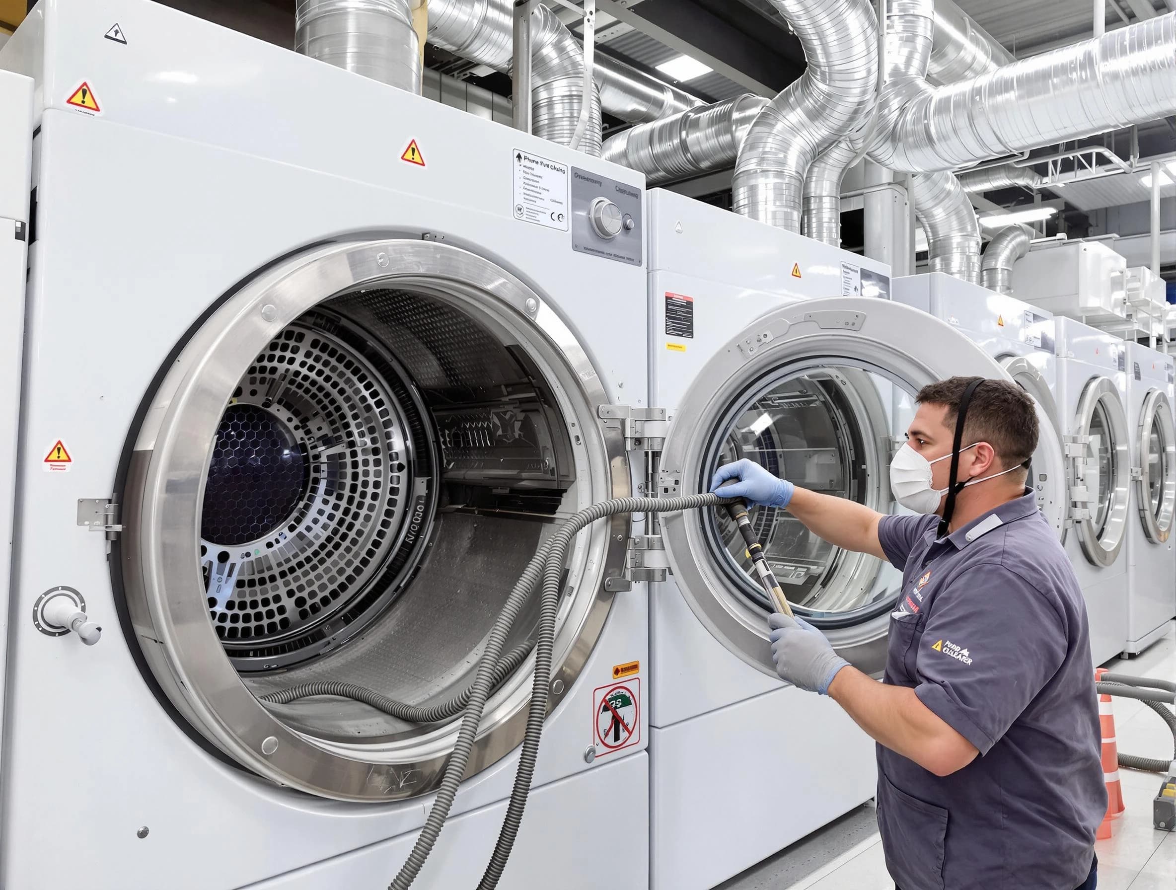 Industrial-grade dryer vent cleaning by Bountiful Dryer Vent Cleaning in Bountiful