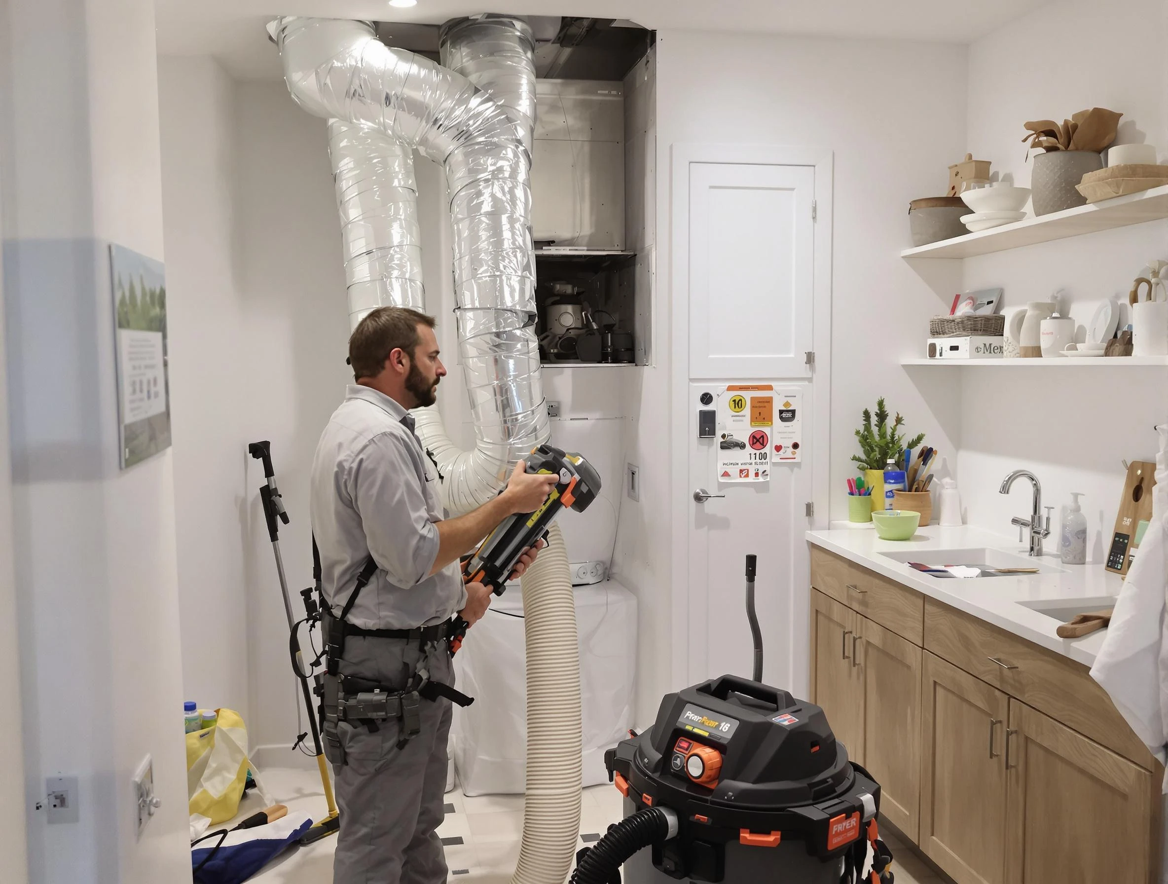 Clogged Vent Cleaning in West Bountiful, UT
